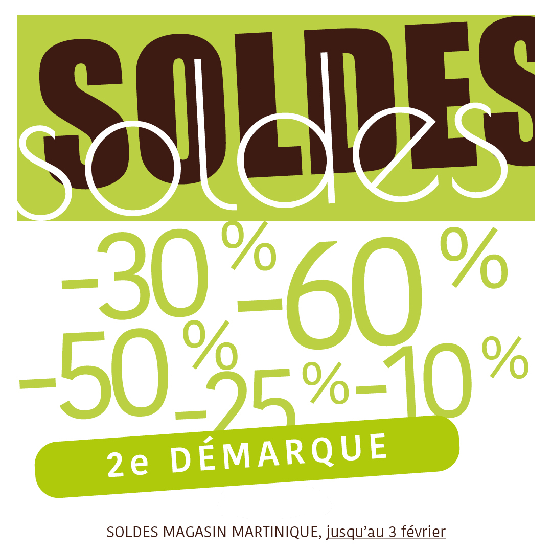 solde janvier 2026 2e démarque